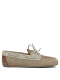Miu Miu Suede Lace-up Loafers