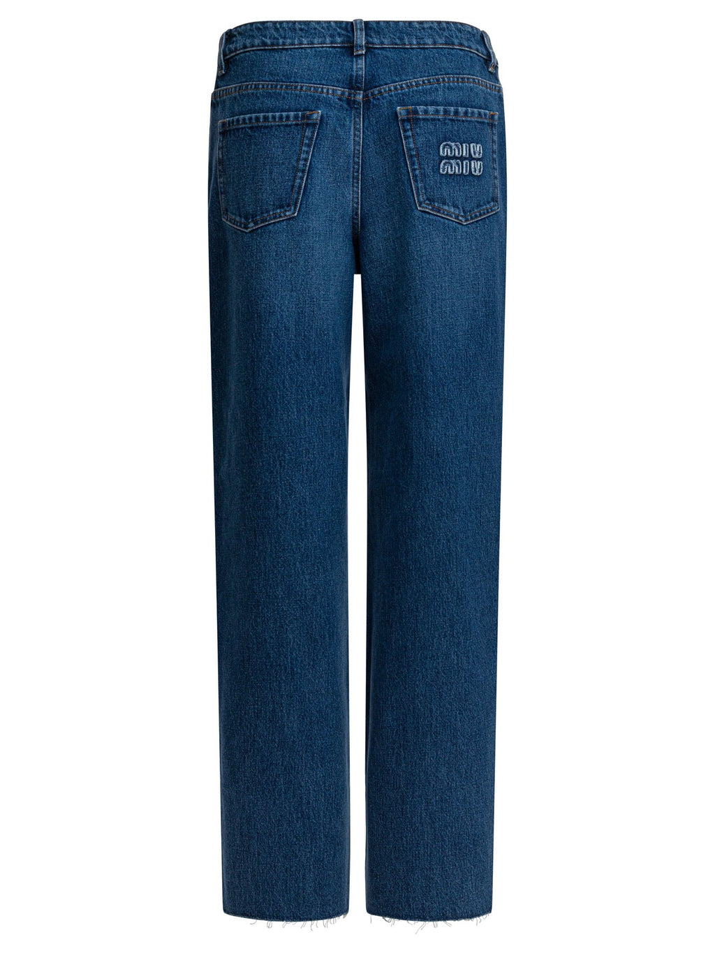 Miu Miu Five-pocket Wide-leg Jeans