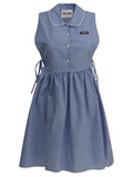 Miu Miu Short Dress With Logo