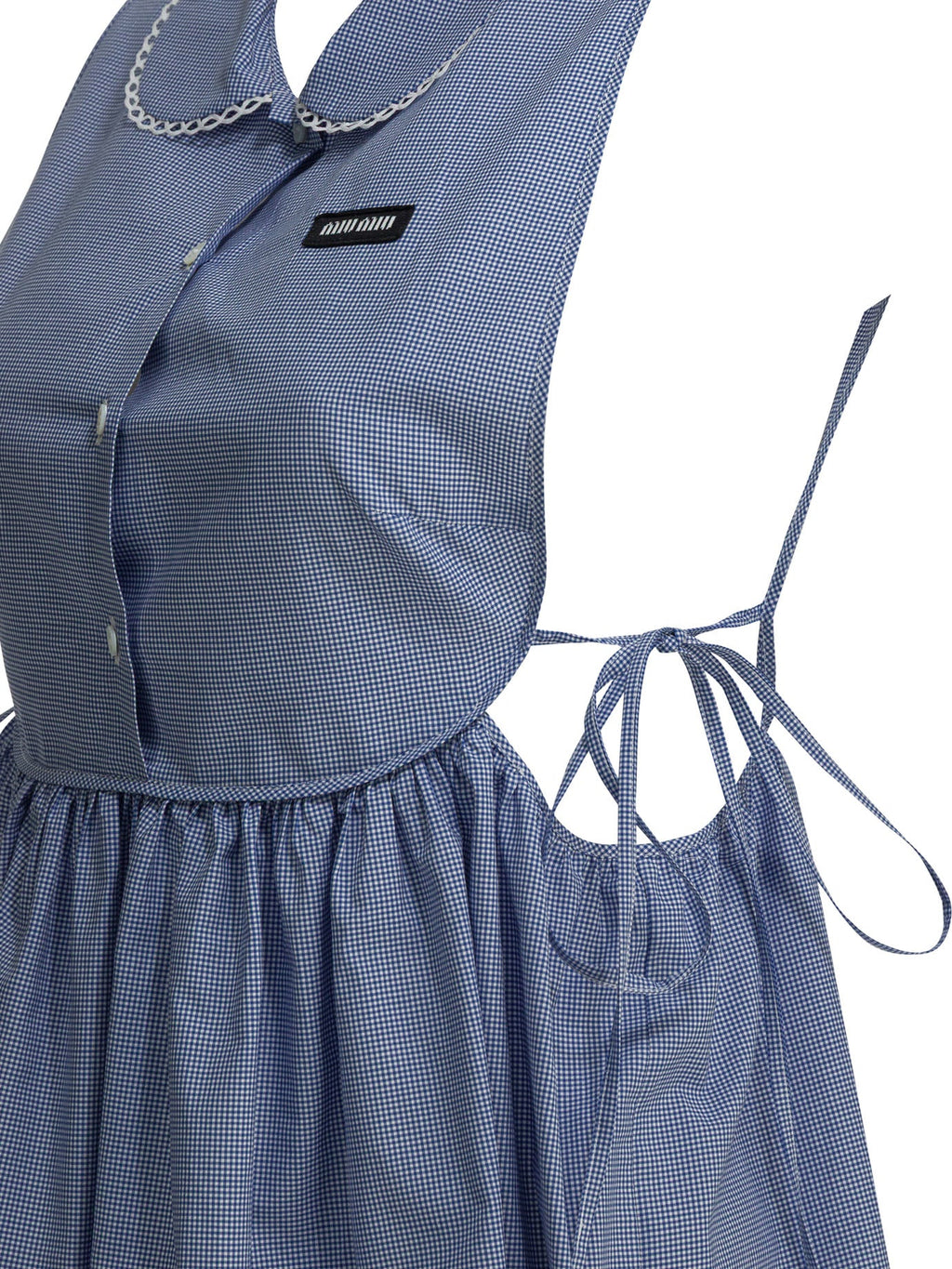 Miu Miu Short Dress With Logo