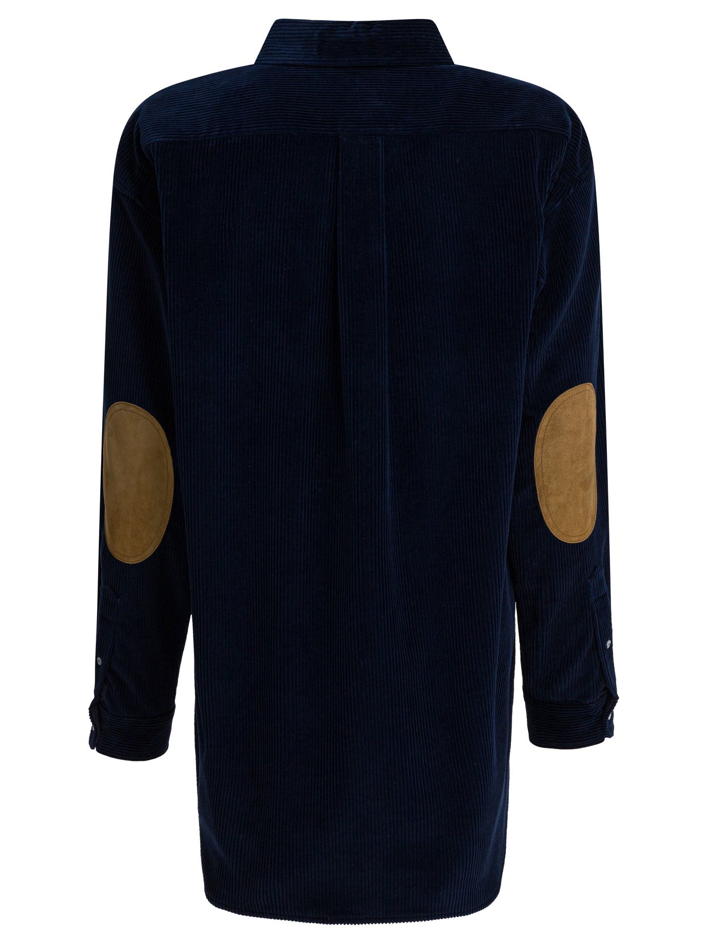 Miu Miu Velvet Shirt With Logo