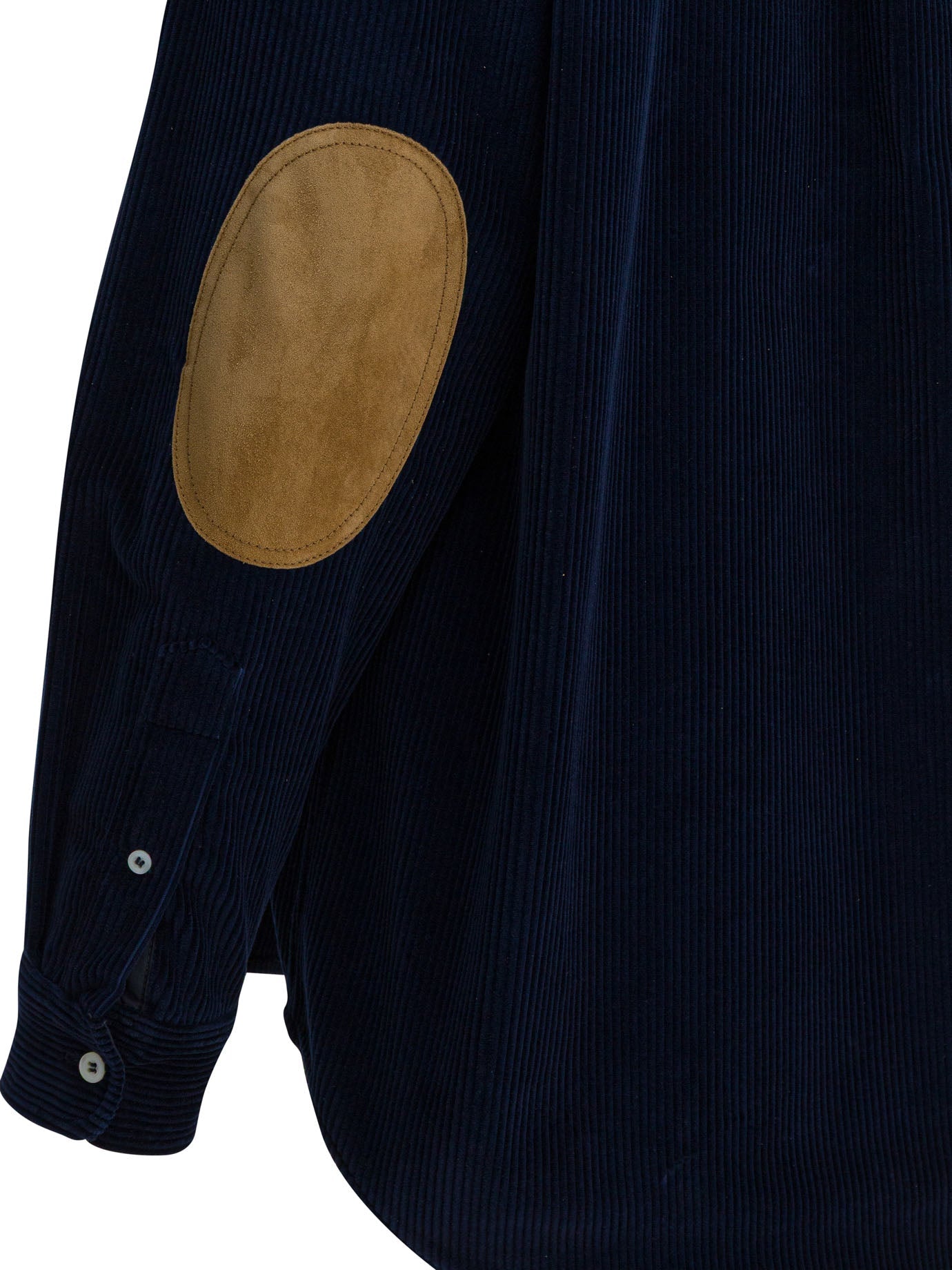 Miu Miu Velvet Shirt With Logo