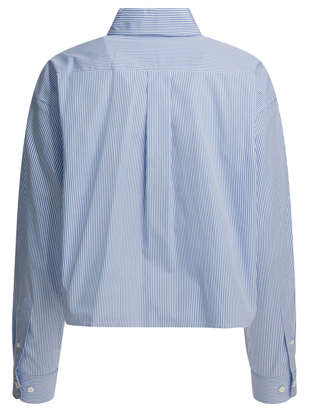Miu Miu Poplin Shirt With Logo