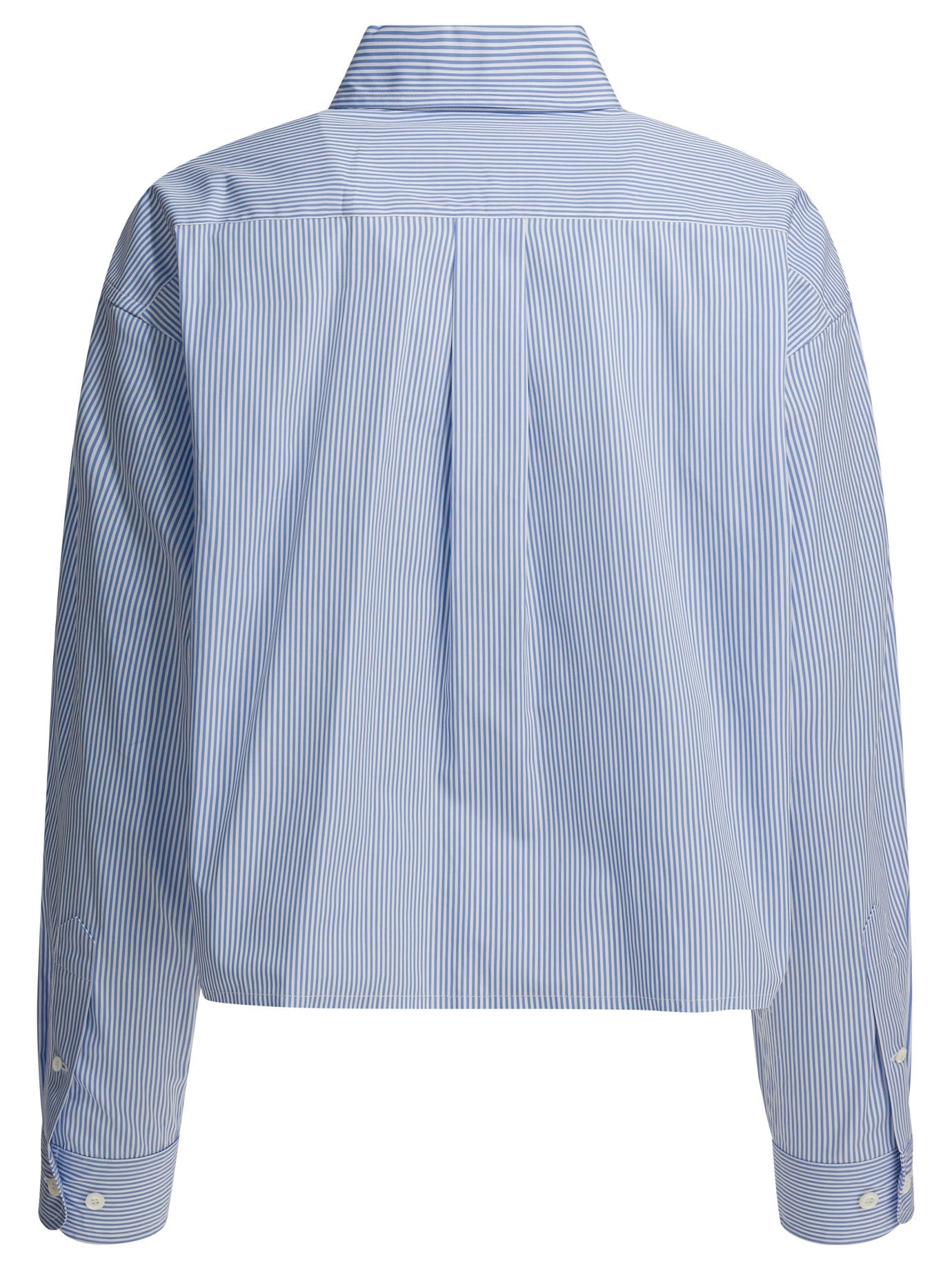 Miu Miu Poplin Shirt With Logo
