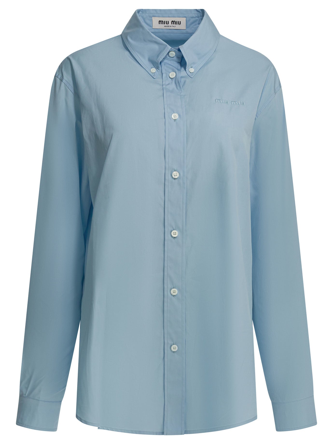 Miu Miu Casual Shirt With Logo