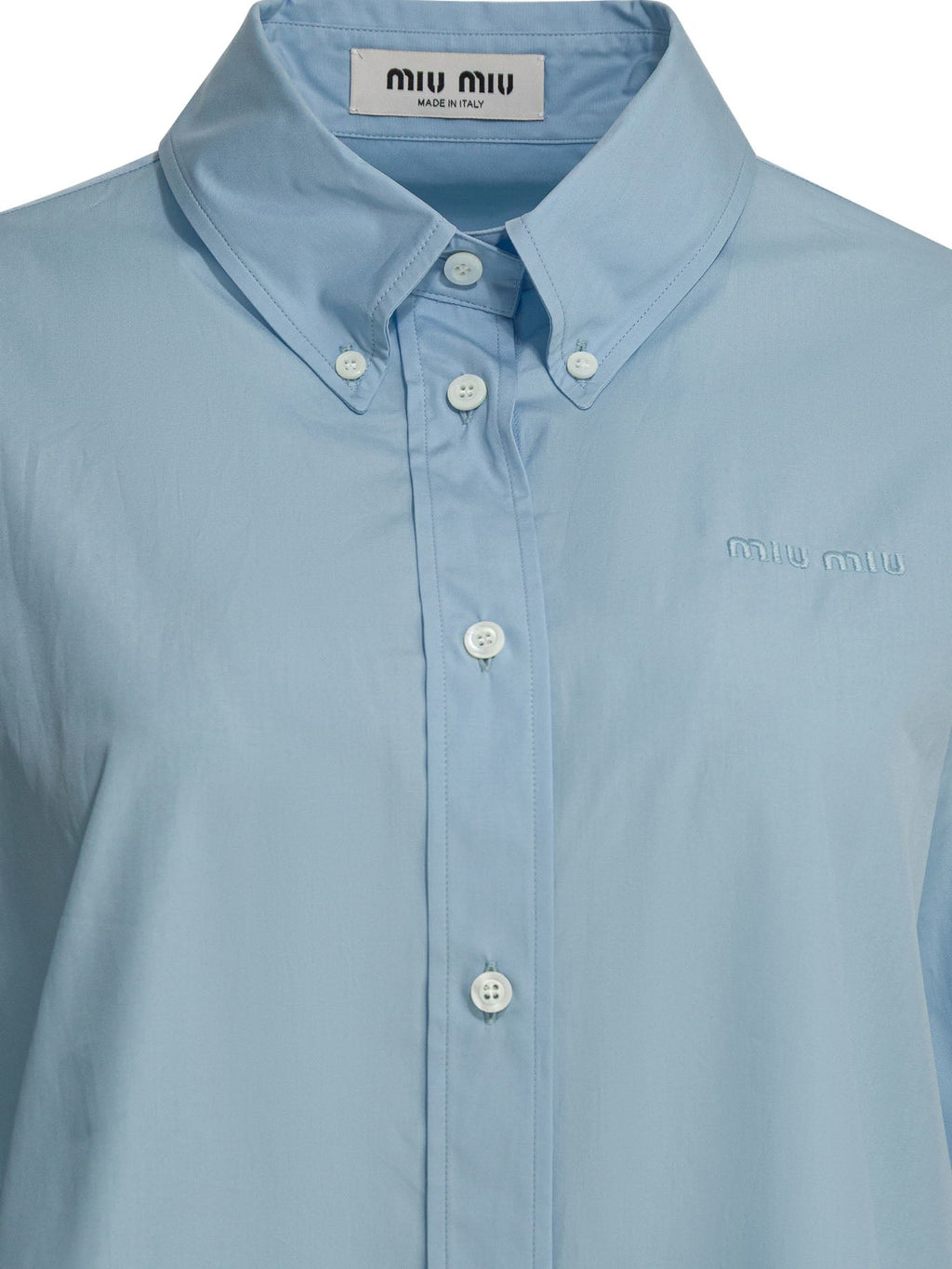 Miu Miu Casual Shirt With Logo