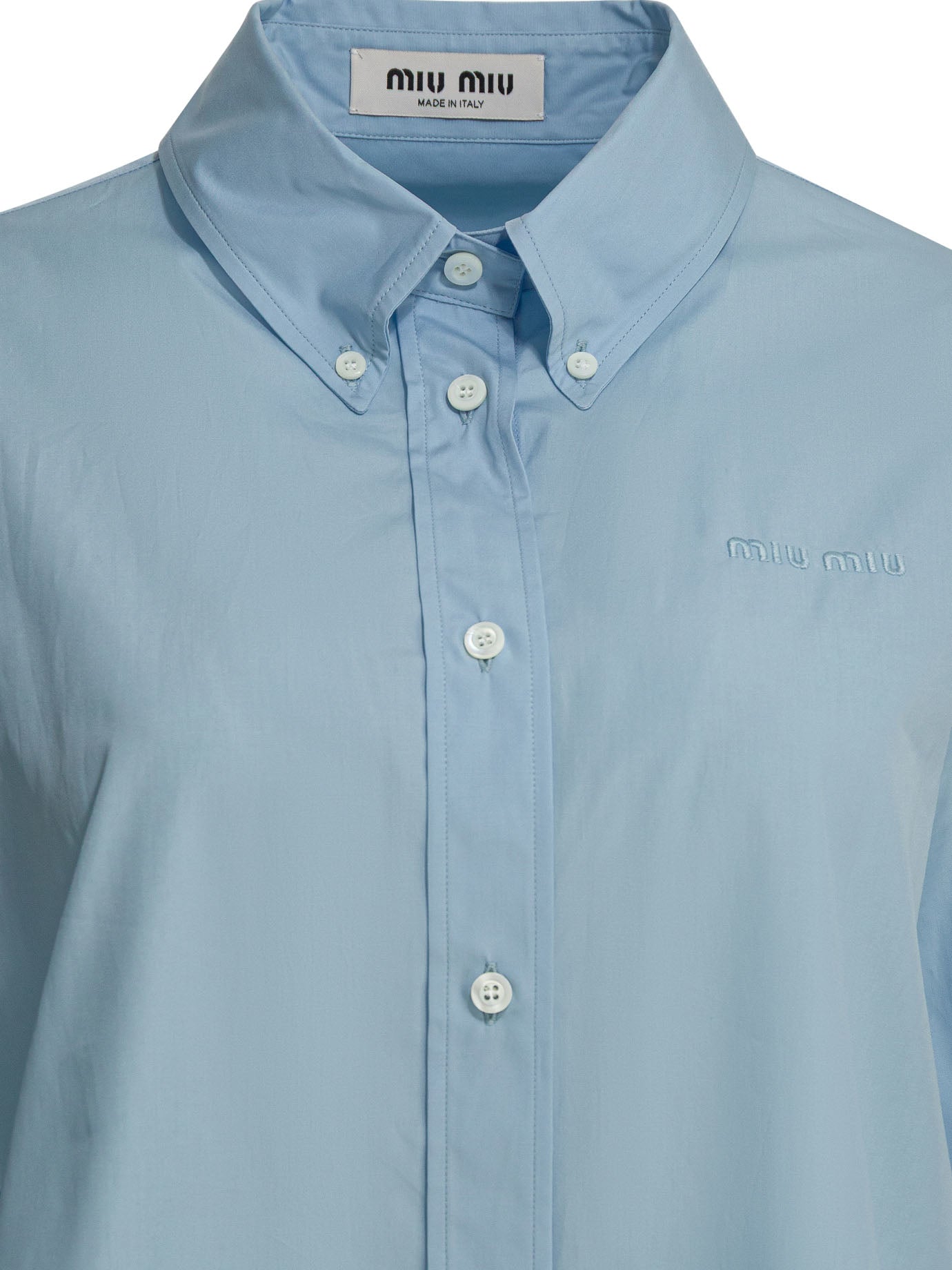 Miu Miu Casual Shirt With Logo