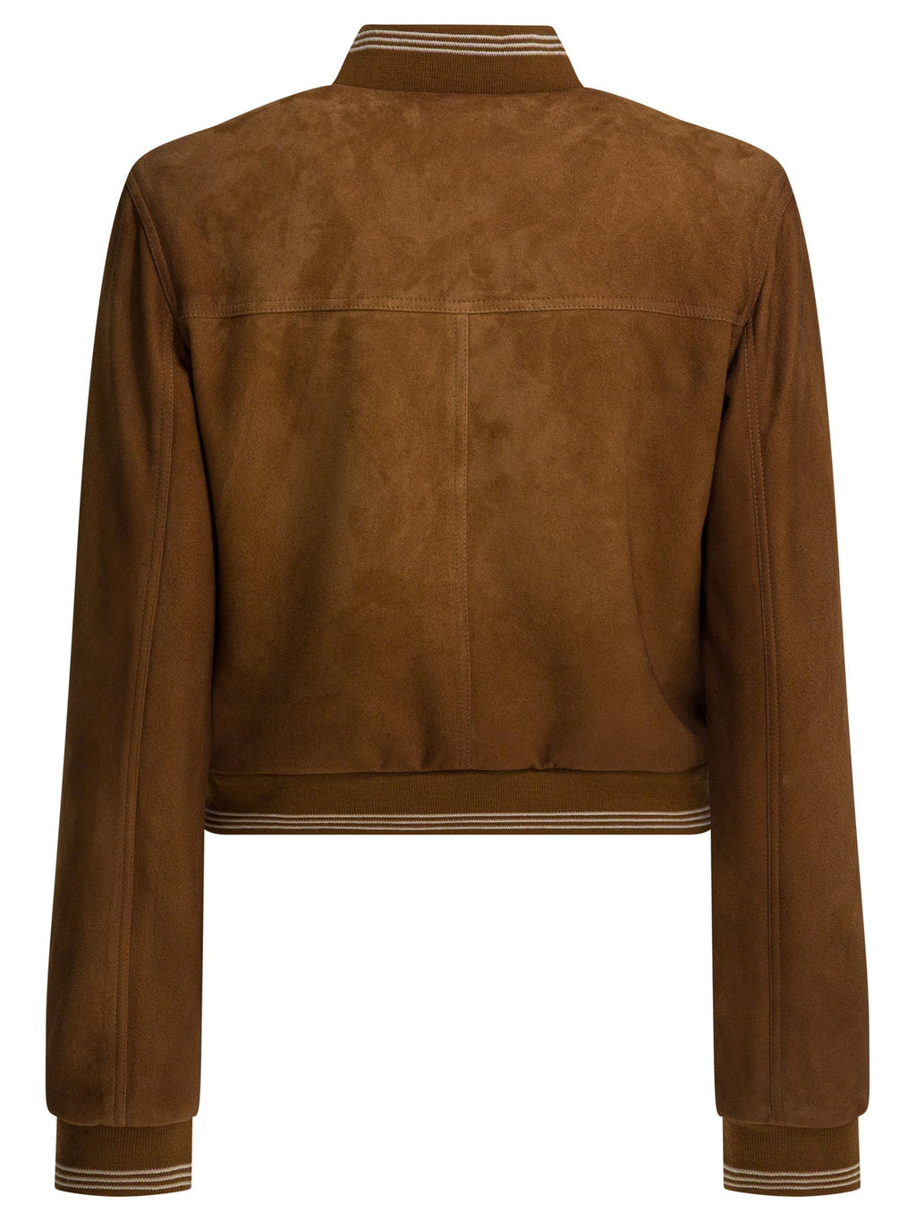 Miu Miu Suede Leather Bomber Jacket
