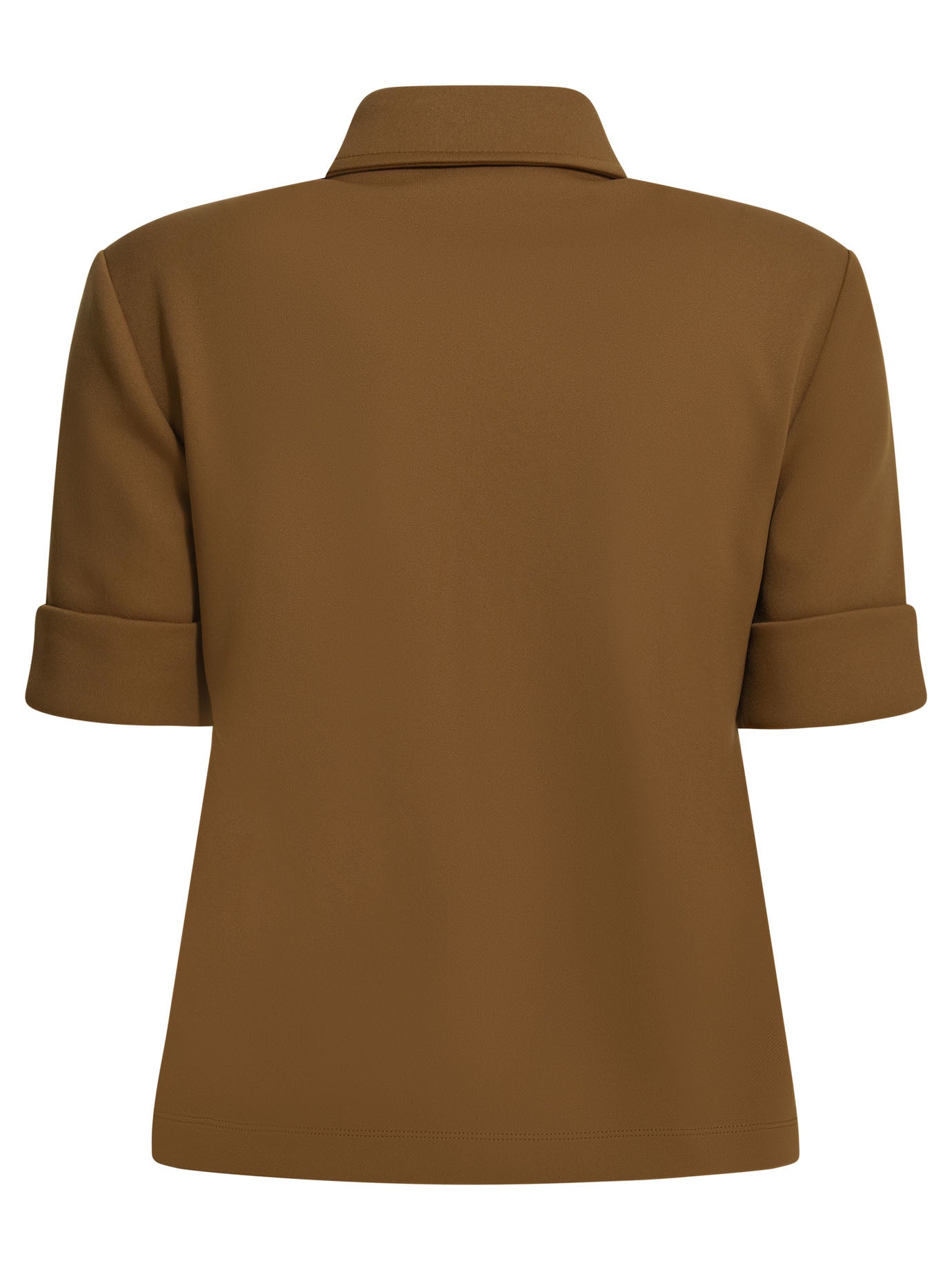 Miu Miu Polo Shirt With Buttons And Logo