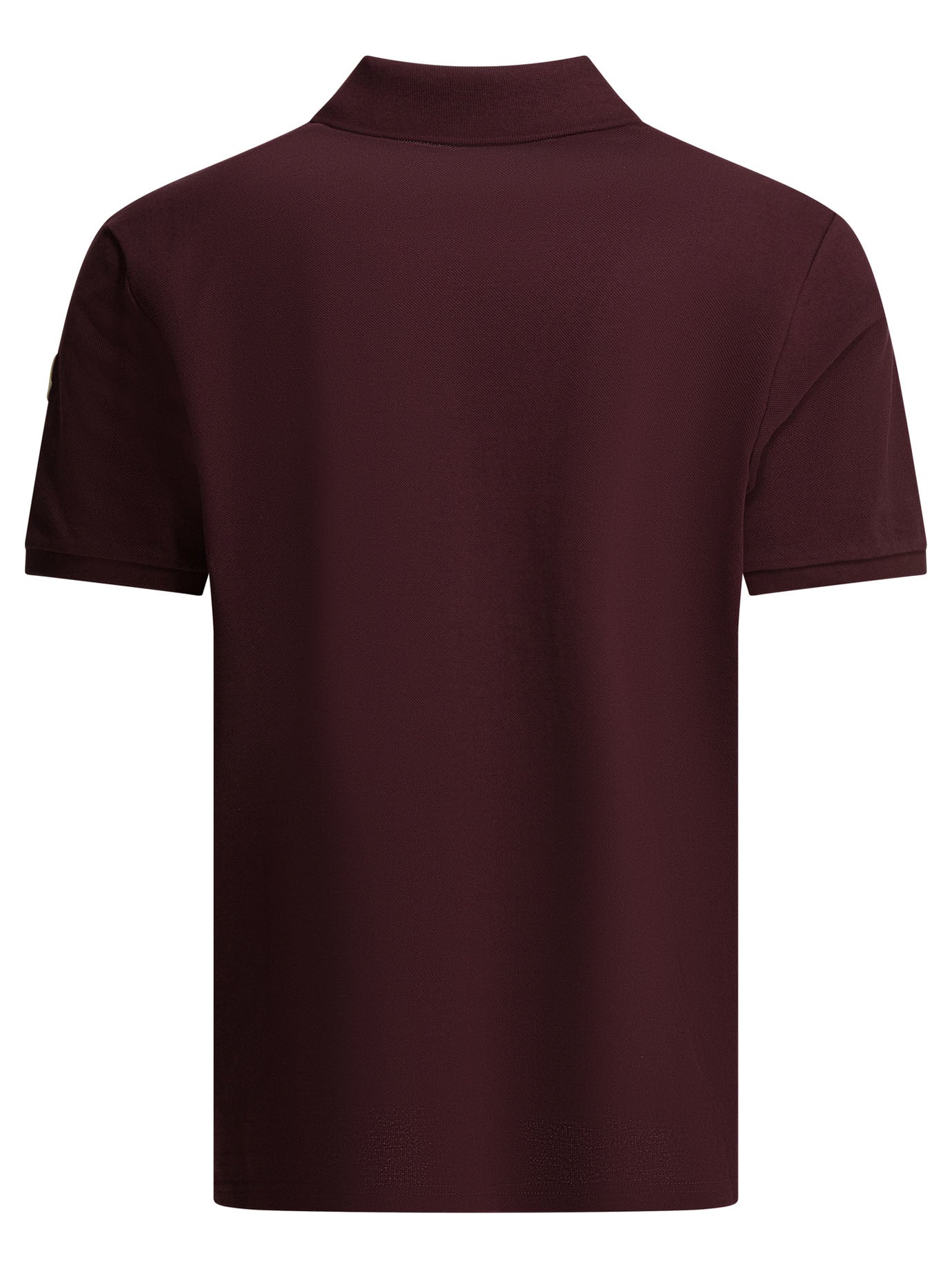 Moncler Polo Shirt With Buttons And Logo