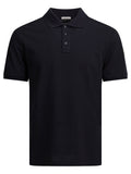 Moncler Polo Shirt With Buttons And Logo