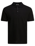 Moncler Polo Shirt With Buttons And Logo