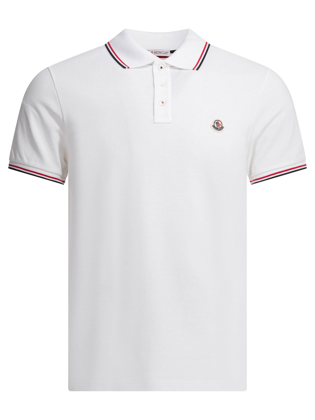 Moncler Cotton Pique Polo Shirt