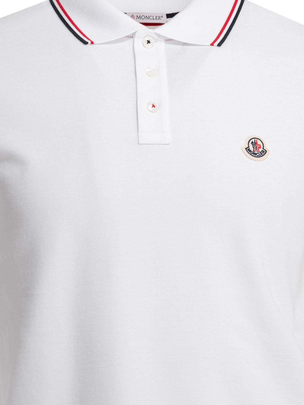 Moncler Cotton Pique Polo Shirt