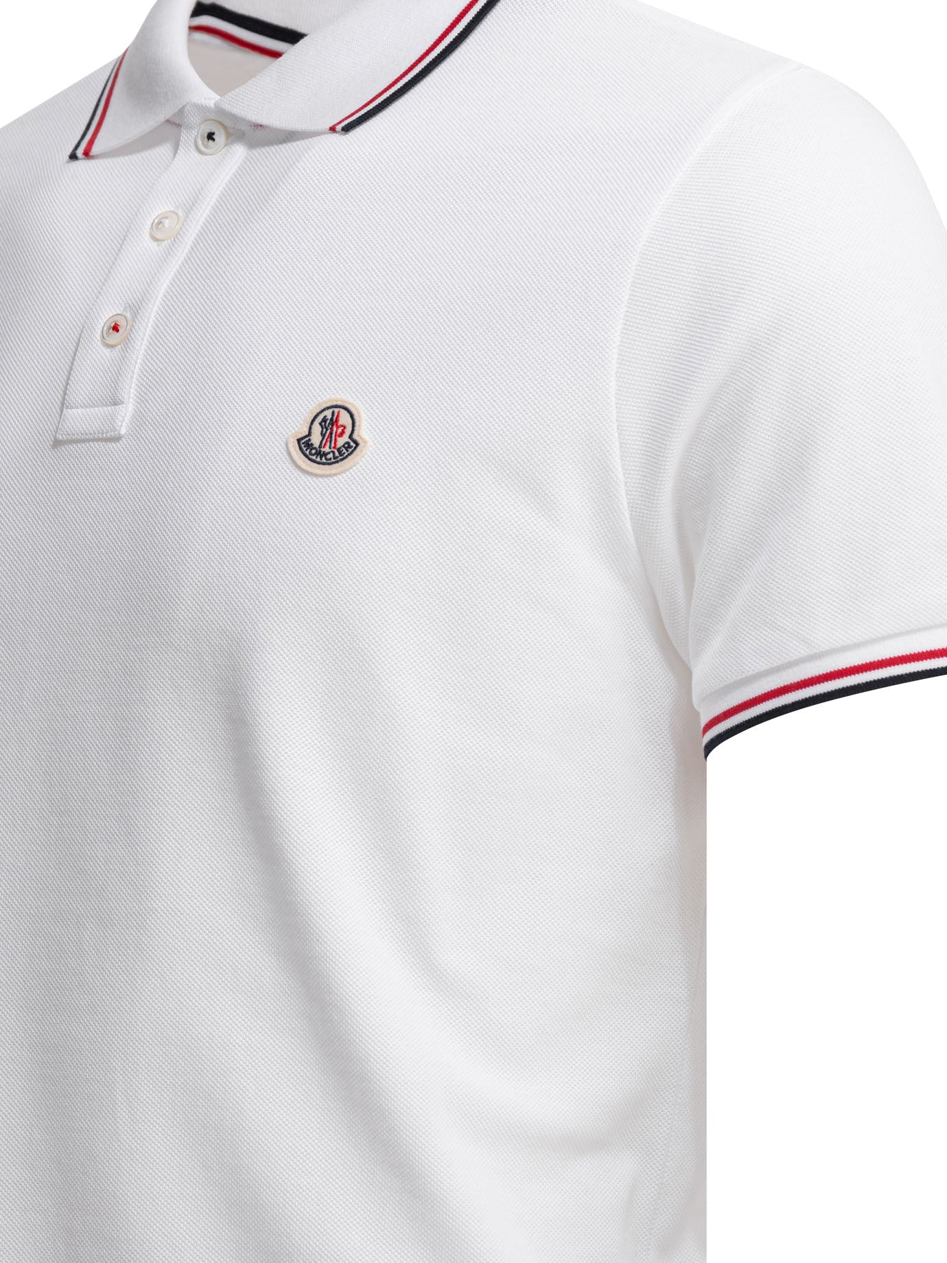 Moncler Cotton Pique Polo Shirt