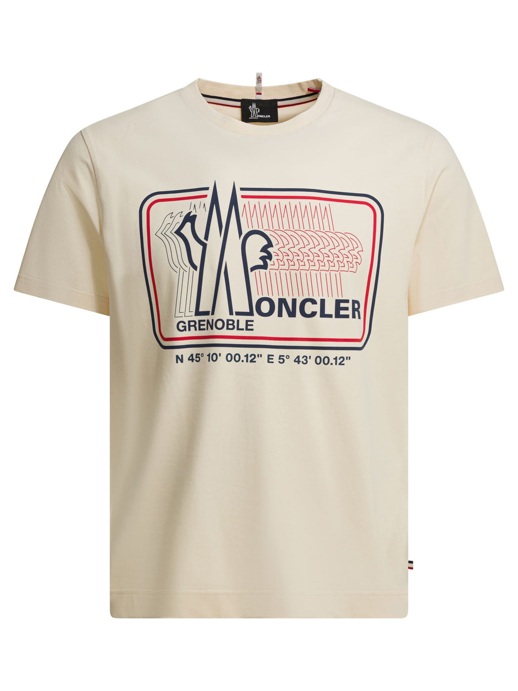 Moncler Grenoble Crew-neck T-shirt With Logo Print