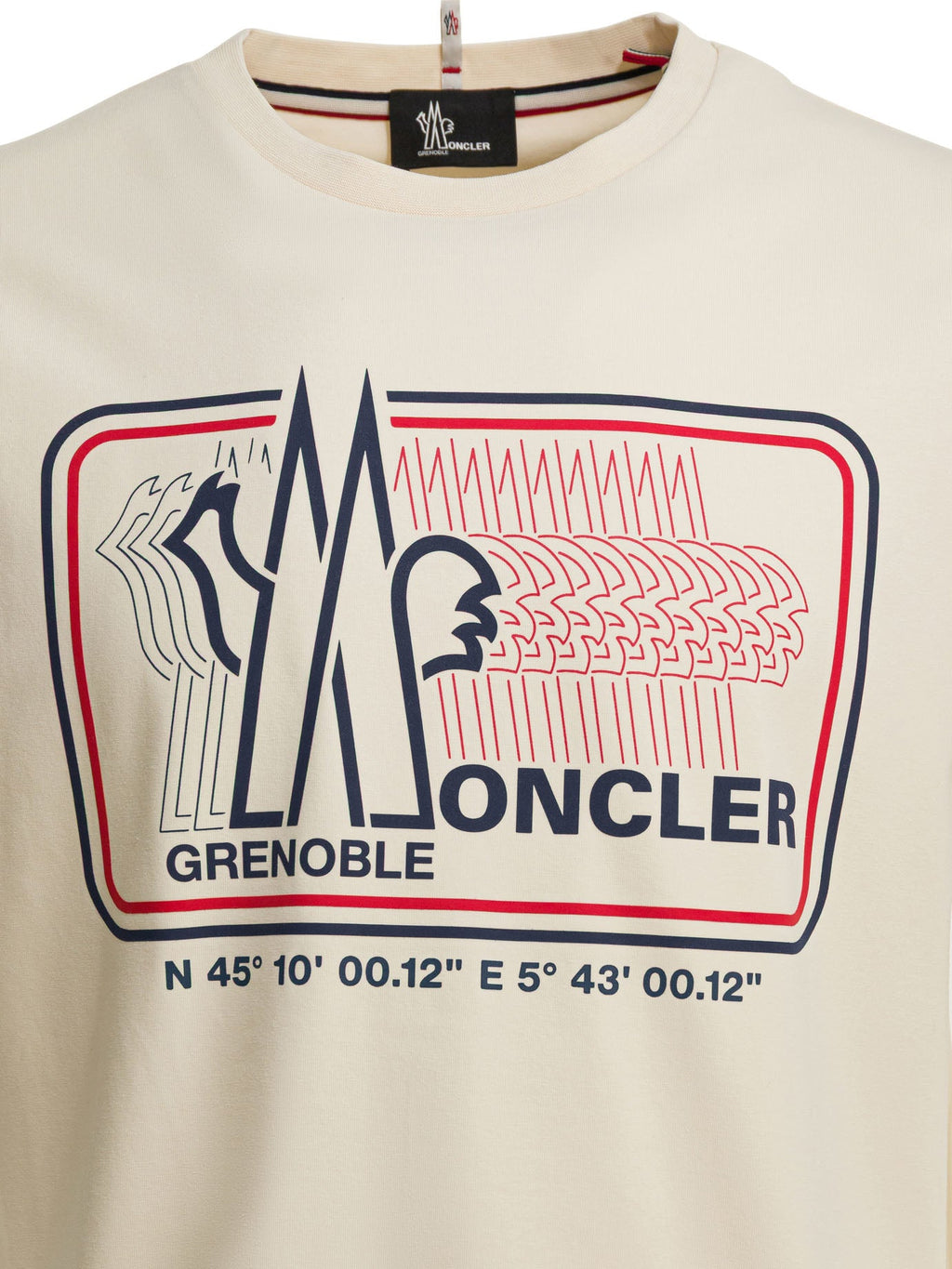 Moncler Grenoble Crew-neck T-shirt With Logo Print
