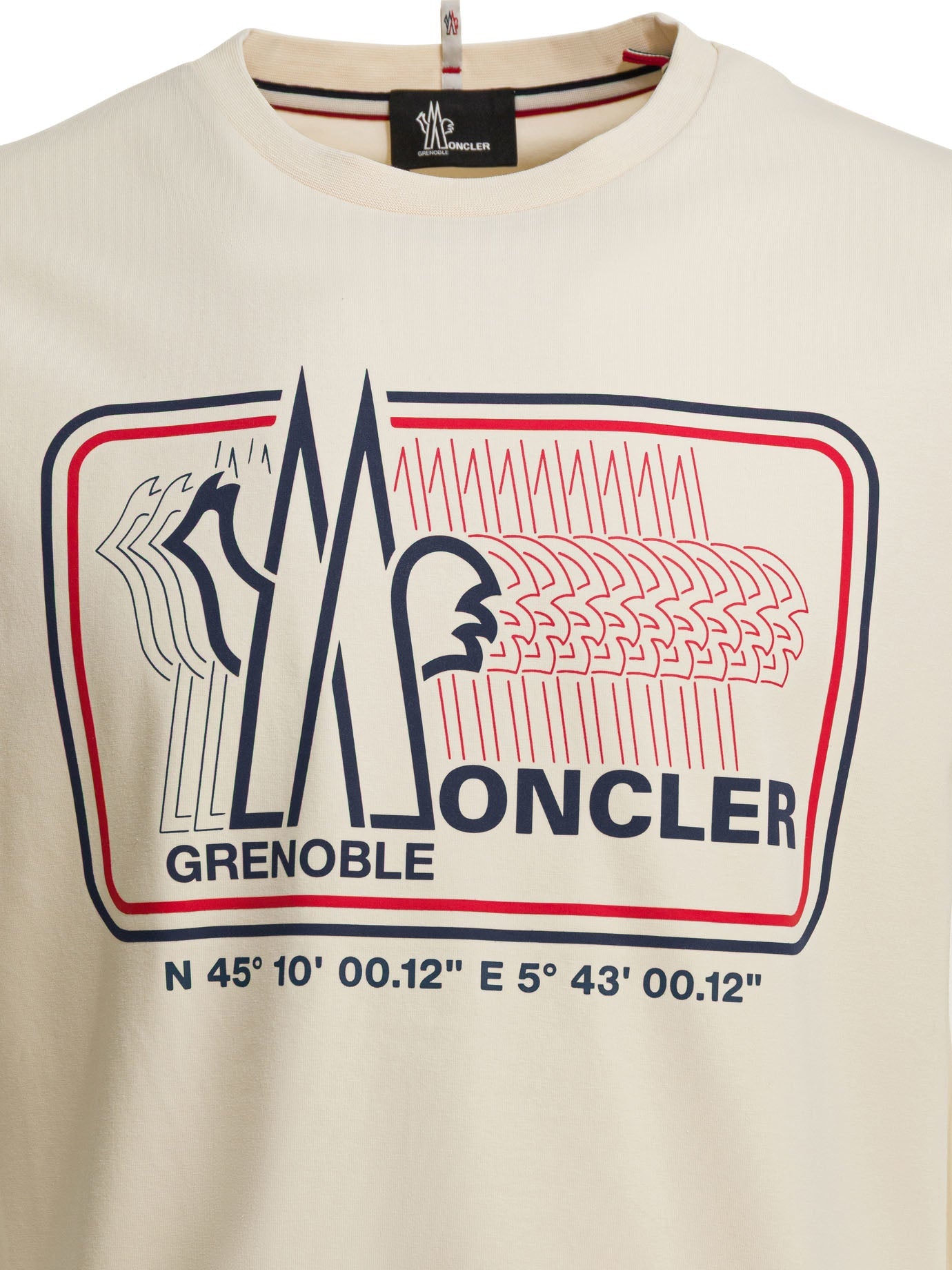 Moncler Grenoble Crew-neck T-shirt With Logo Print