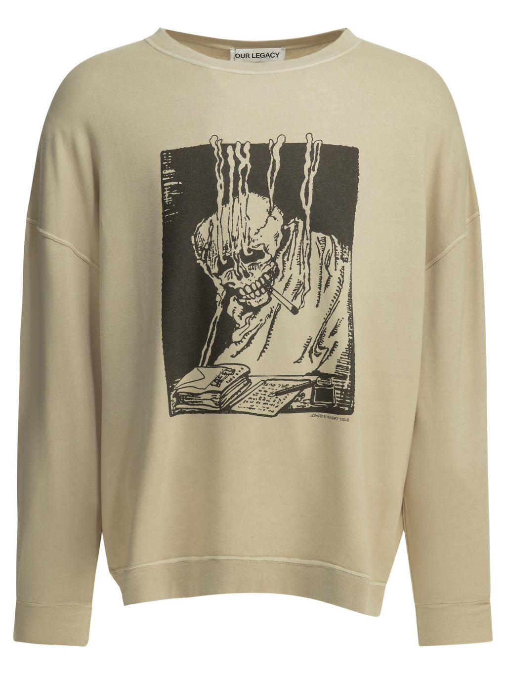 Our Legacy "angry Fan Mail" Crewneck Sweatshirt