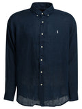 Polo Ralph Lauren Linen Shirt With Logo