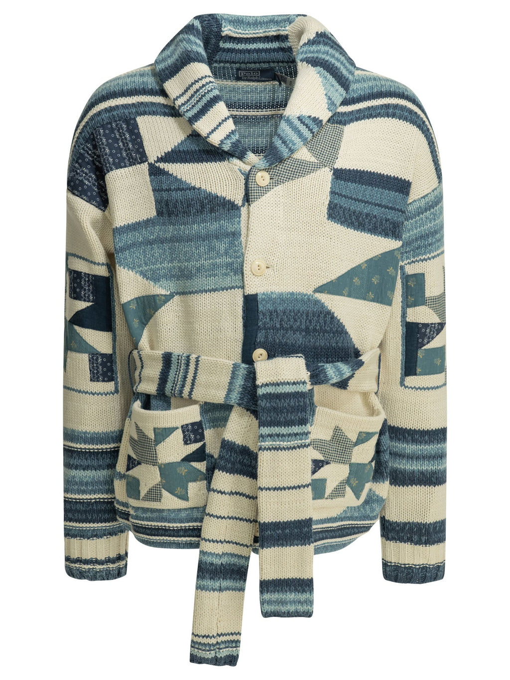 Polo Ralph Lauren Woven Knit Cardigan