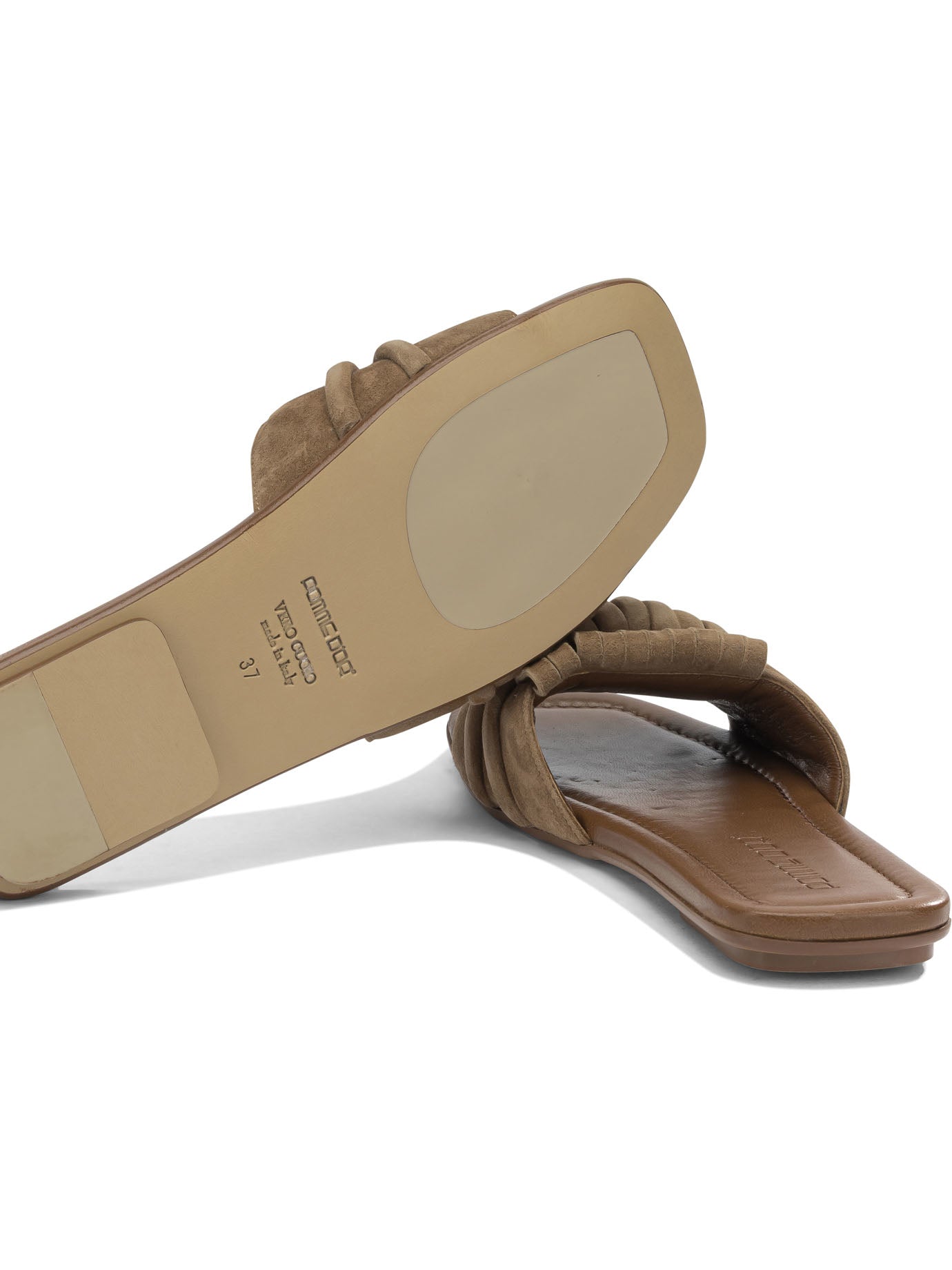 Pomme D'Or Slide In Pelle Scamosciata