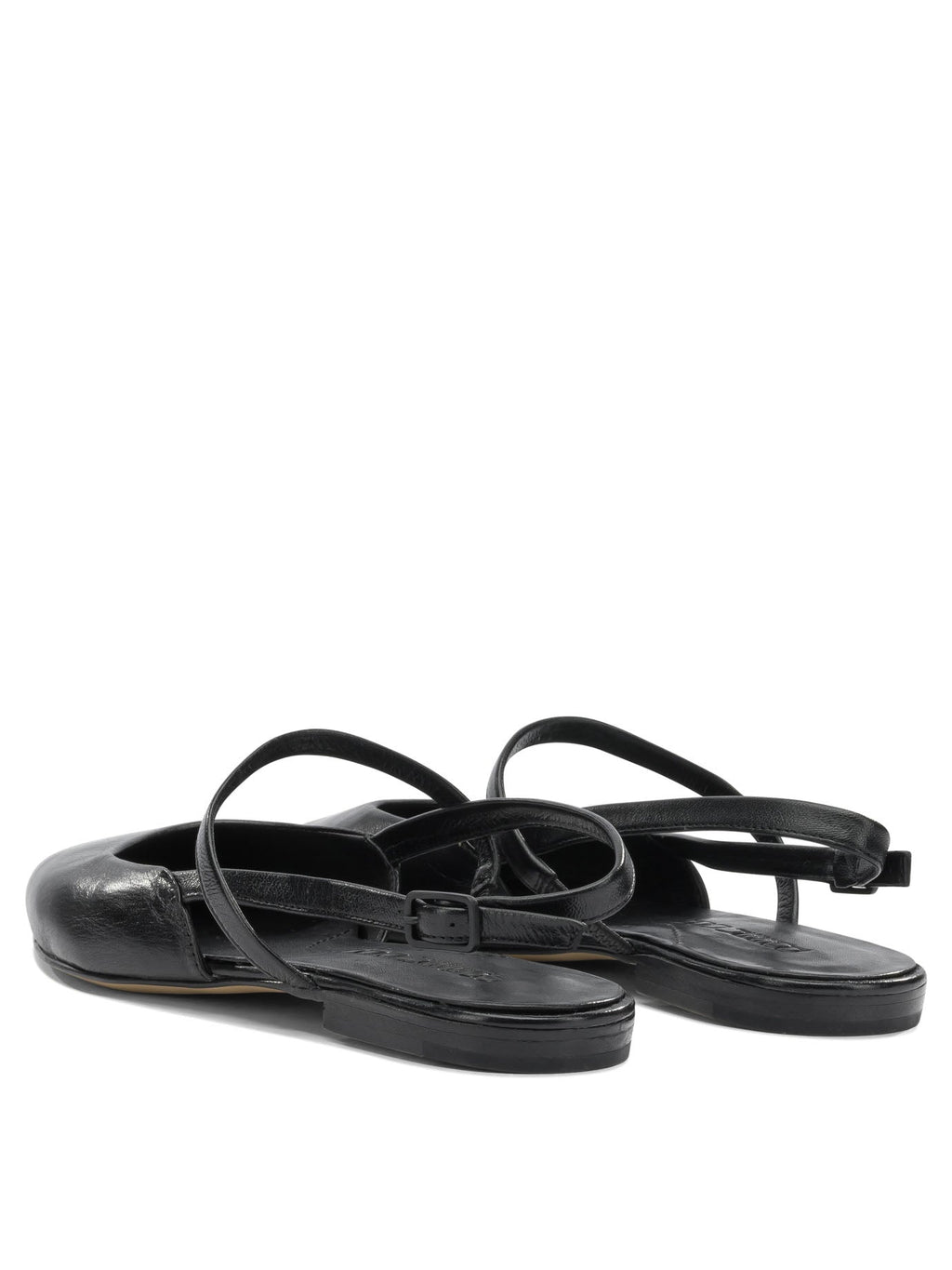 Pomme D'Or Ballerine Slingback In Pelle