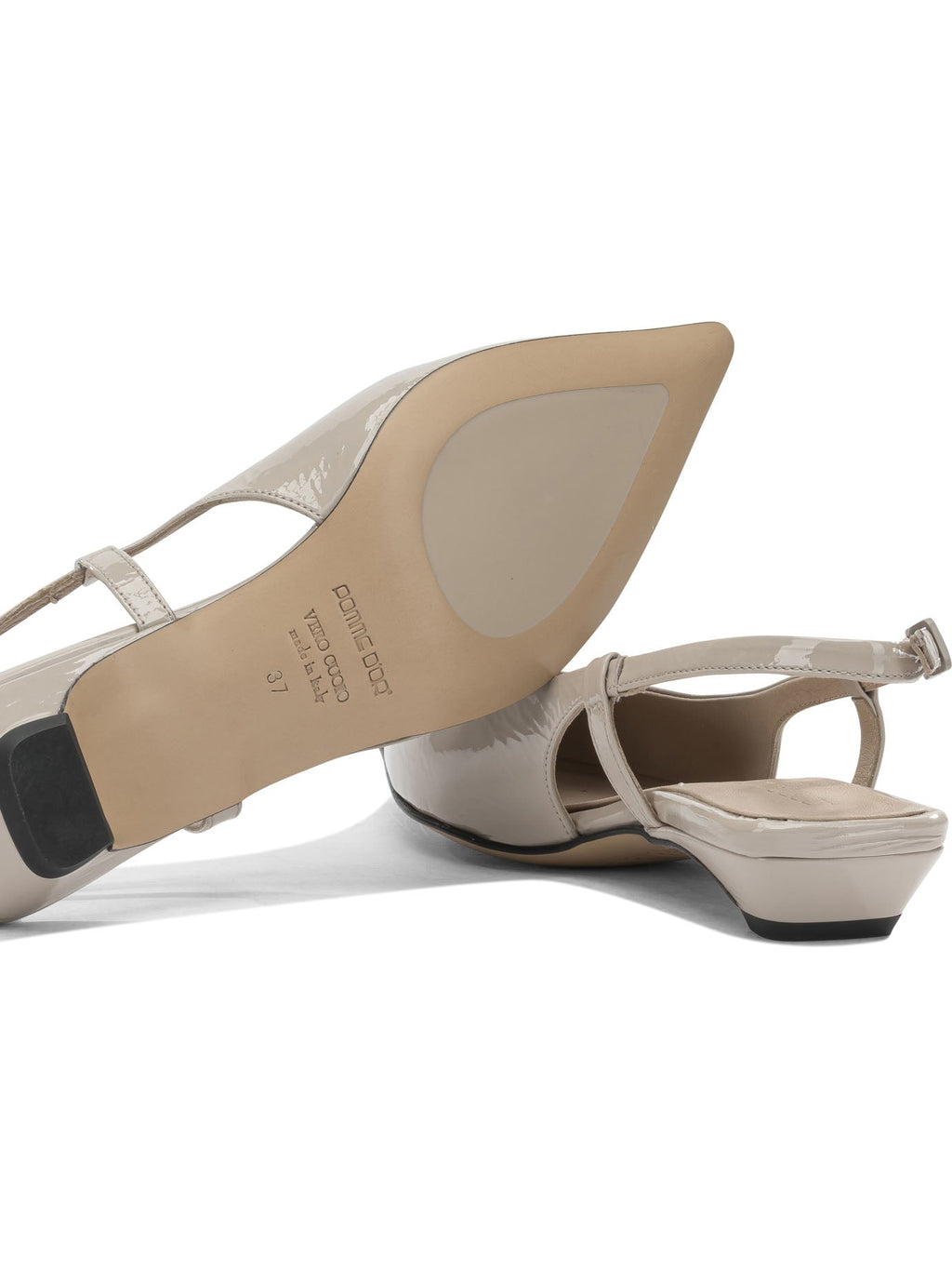 Pomme D'Or Slingback In Pelle