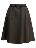 Prada Midi Skirt With Belt
