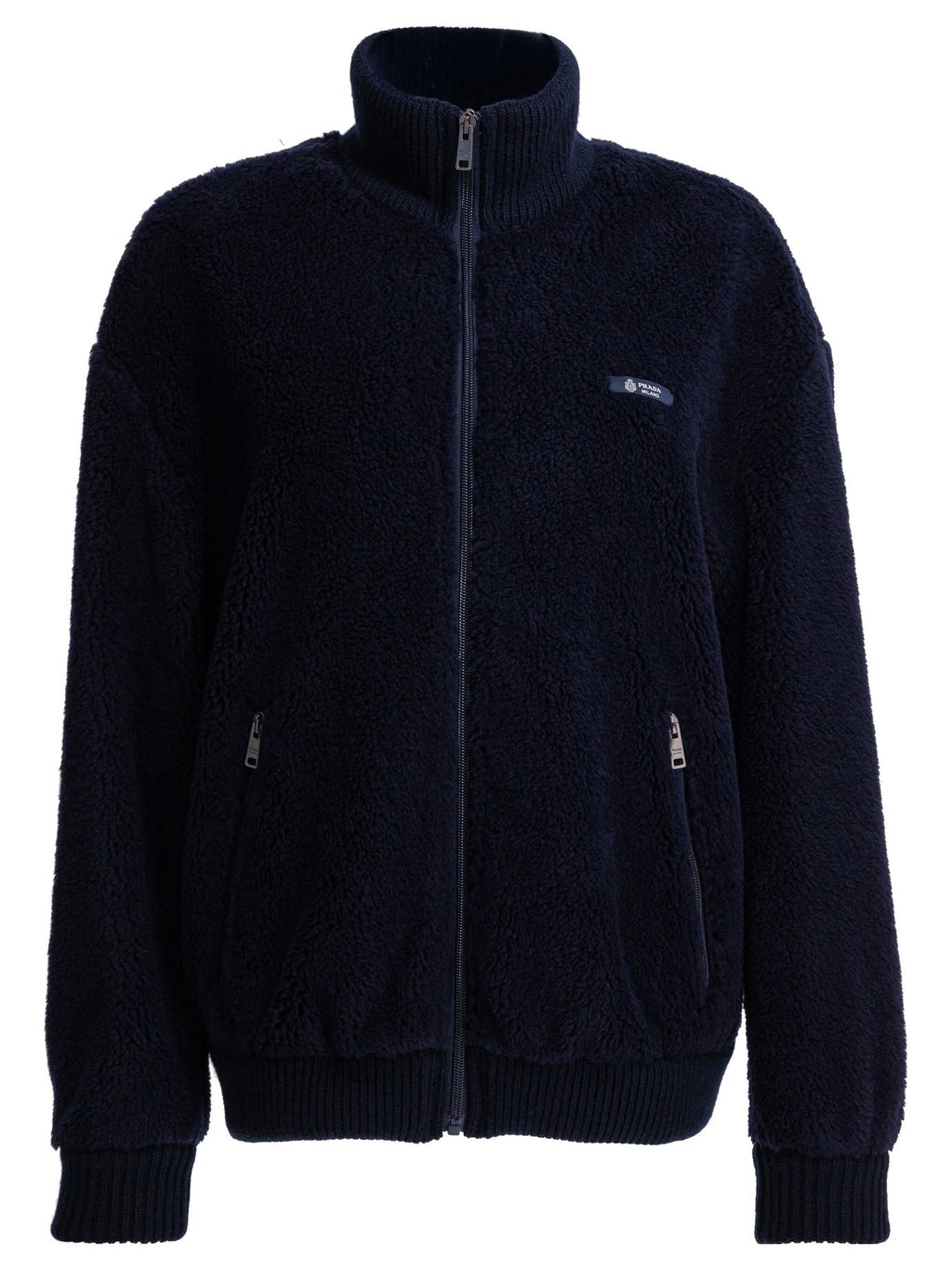 Prada Wool-blend Fleece Jacket
