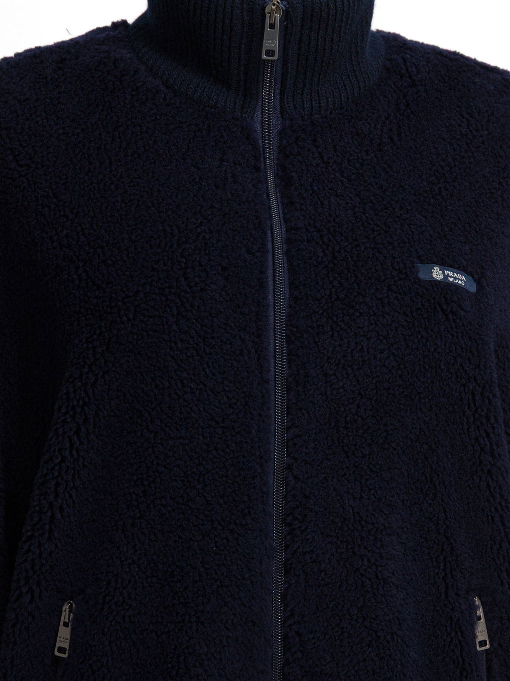 Prada Wool-blend Fleece Jacket