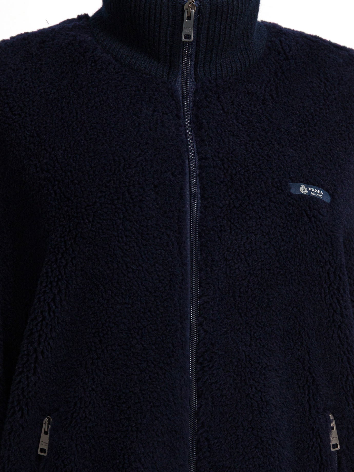 Prada Wool-blend Fleece Jacket