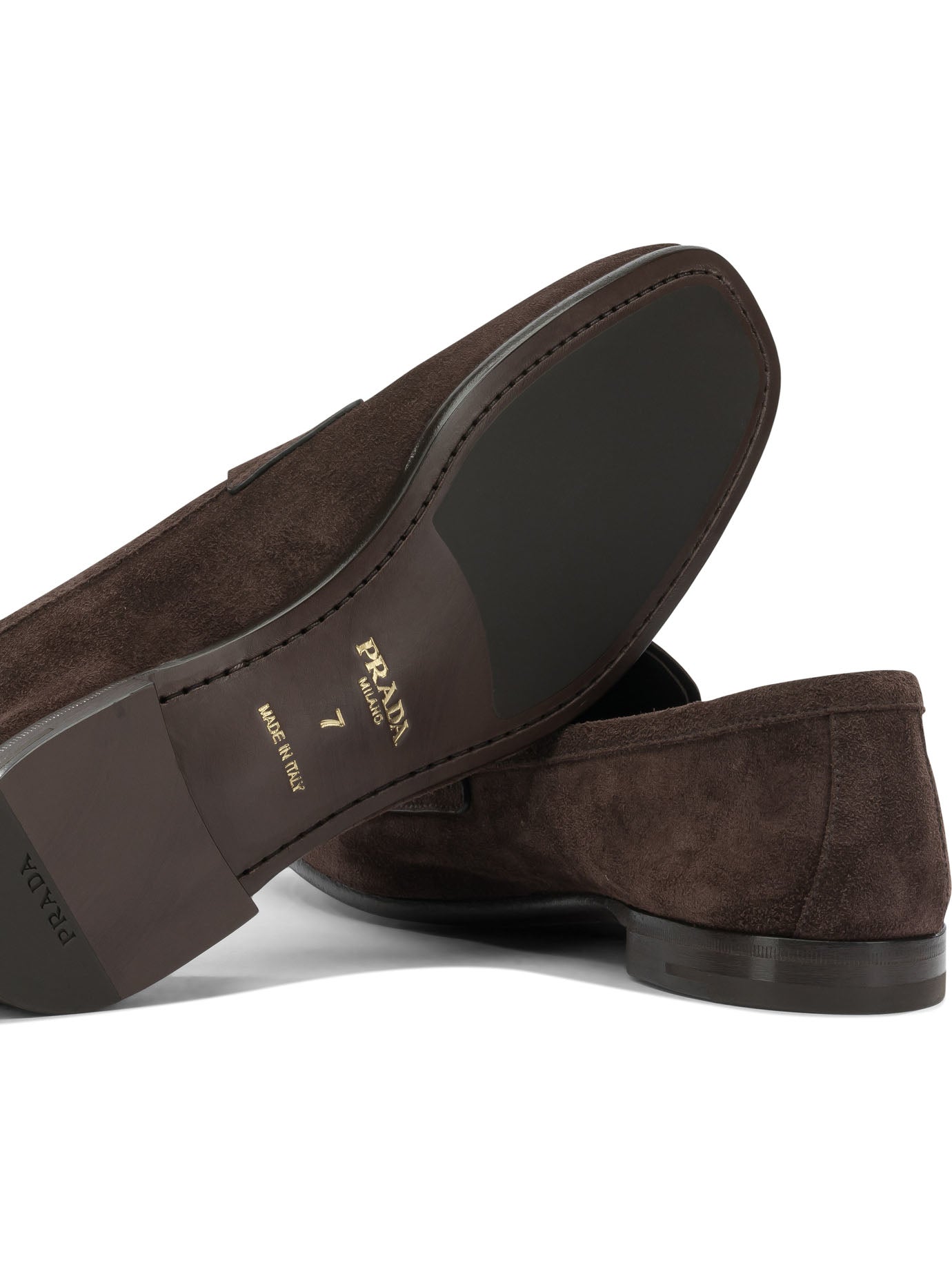 Prada Suede Loafers