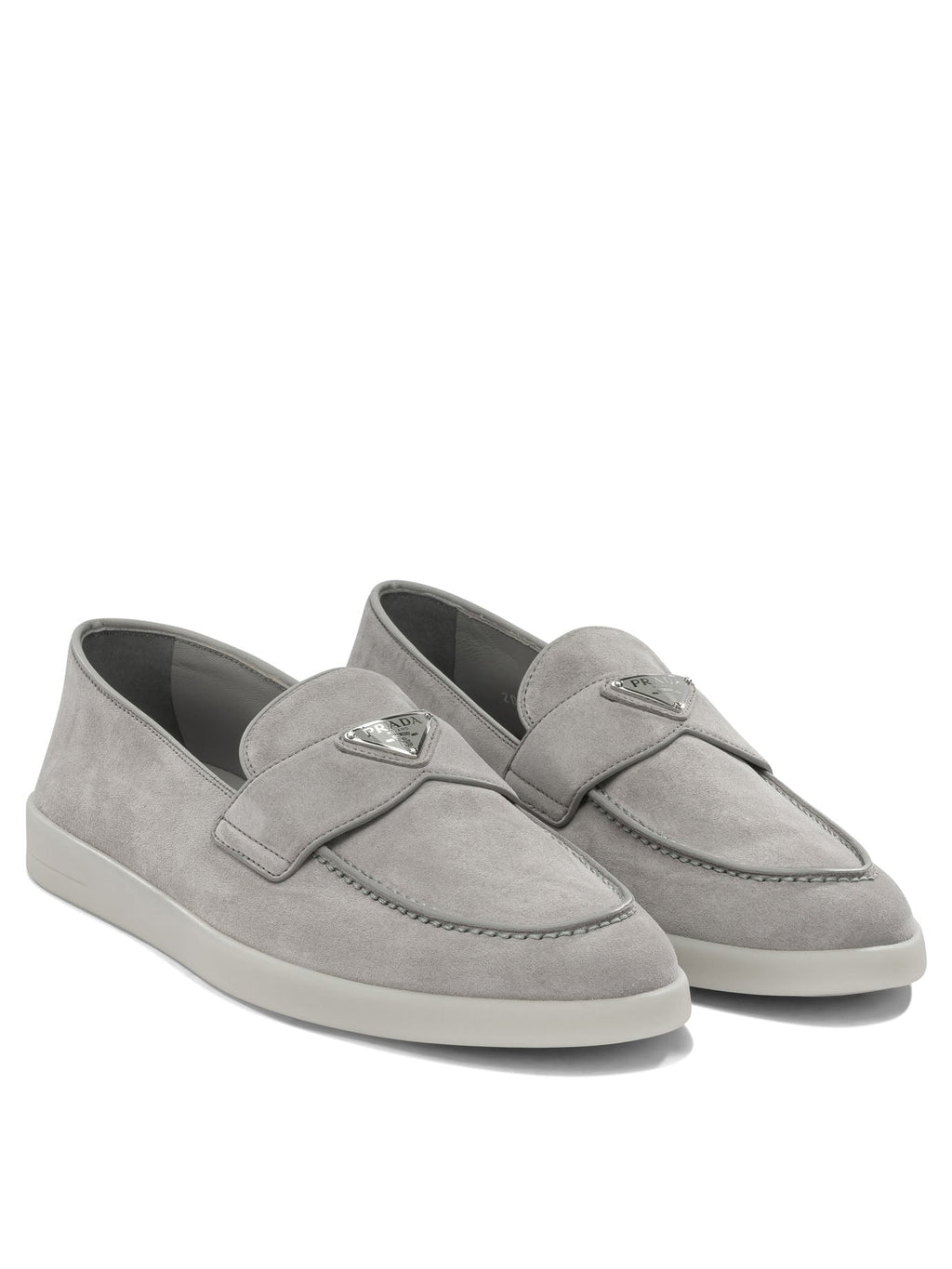 Prada Suede Loafers