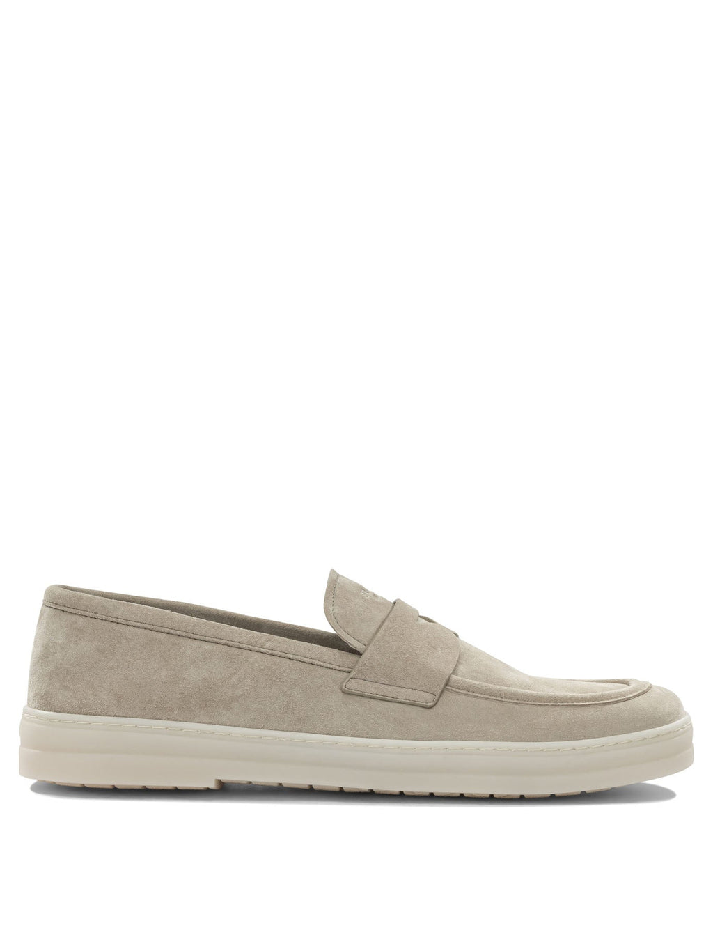 Prada Suede Moccasins