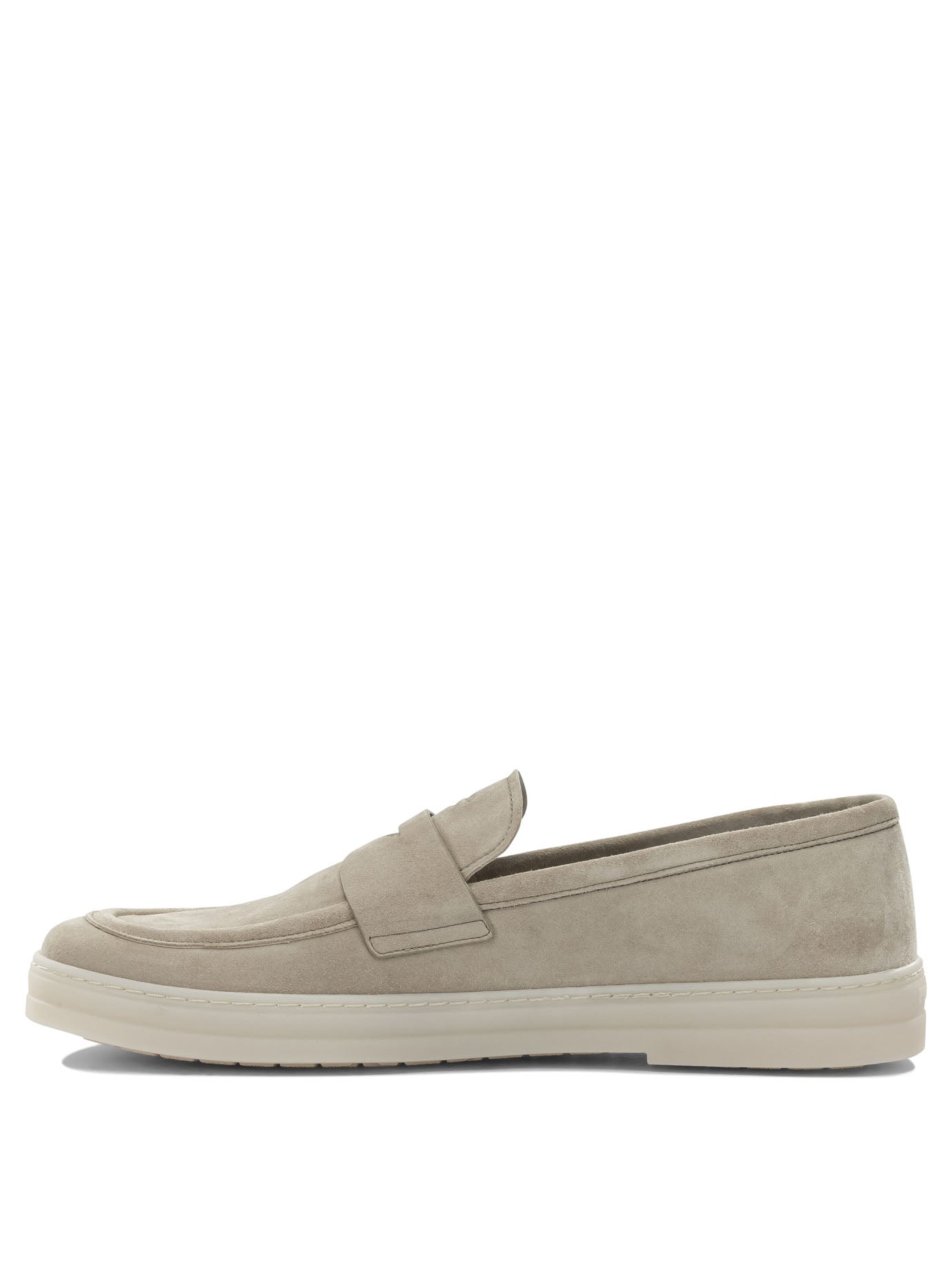 Prada Suede Moccasins