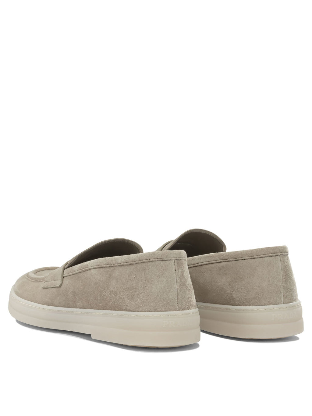 Prada Suede Moccasins