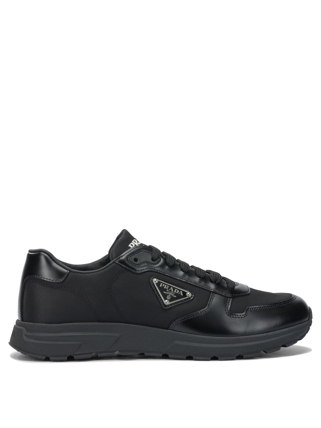 Prada Re-nylon And Leather "prax 01" Sneakers
