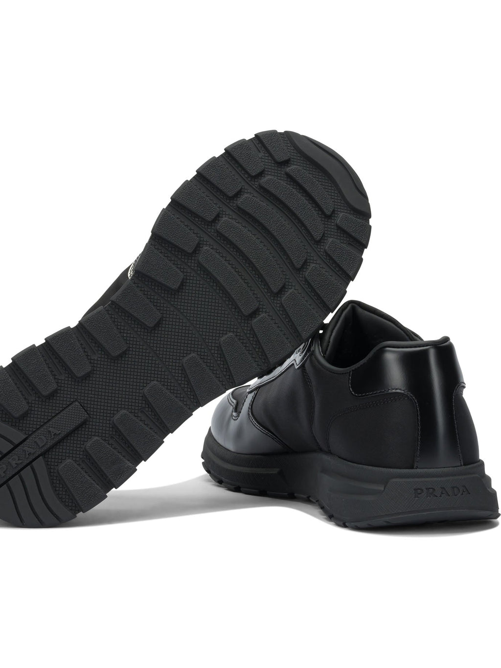 Prada Re-nylon And Leather "prax 01" Sneakers