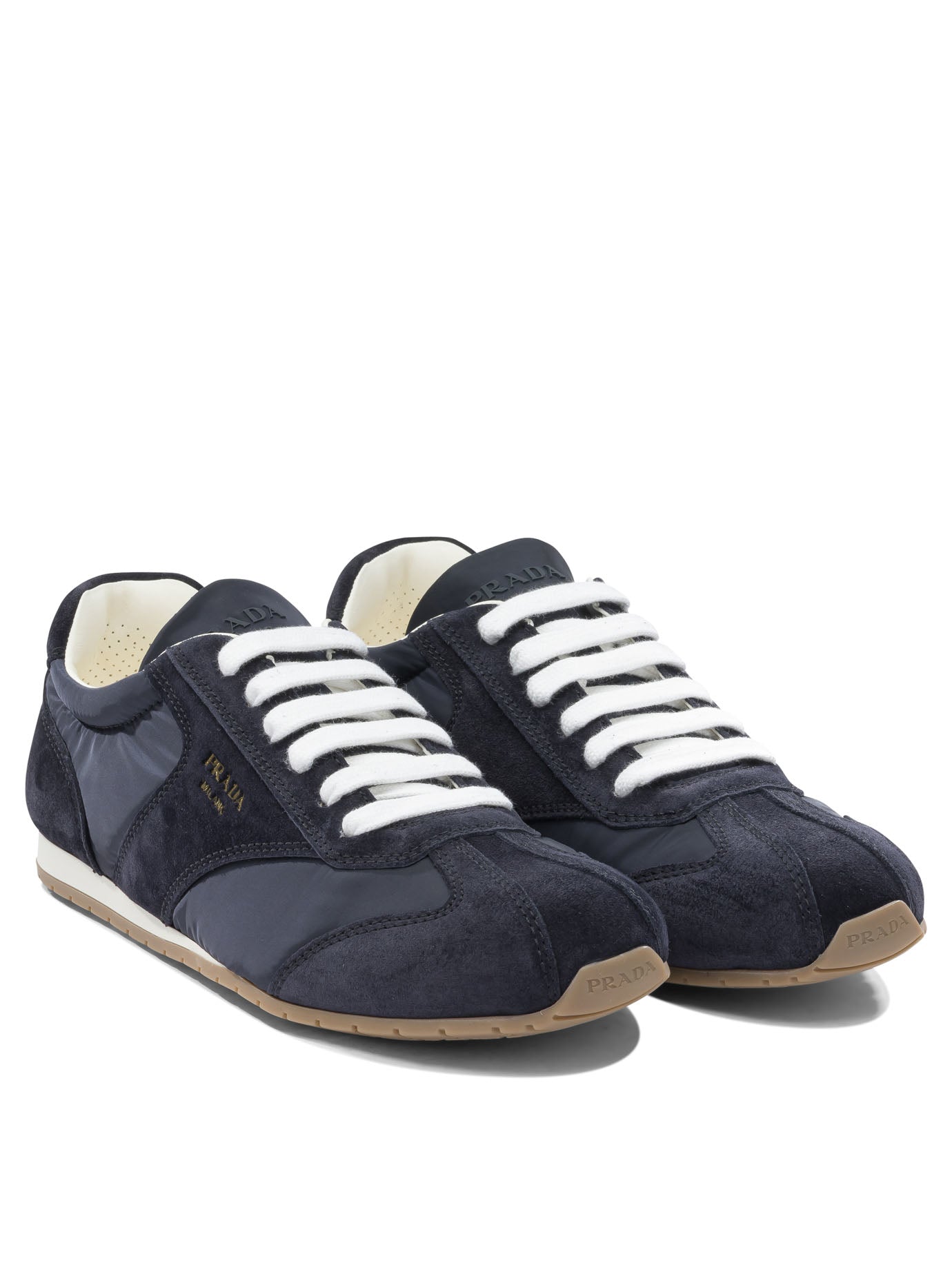 Prada Suede Leather Sneaker