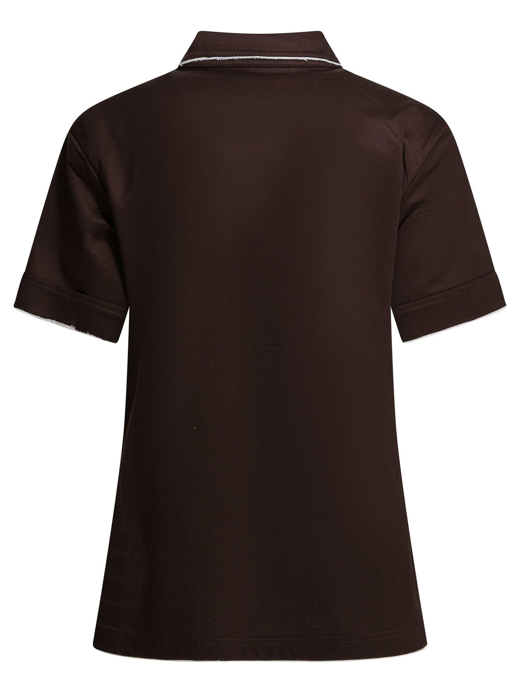 Prada Lisle Thread Polo Shirt