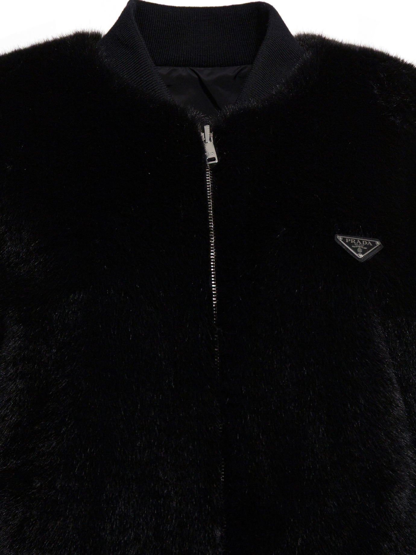 Prada Re-nylon Reversible Bomber Jacket