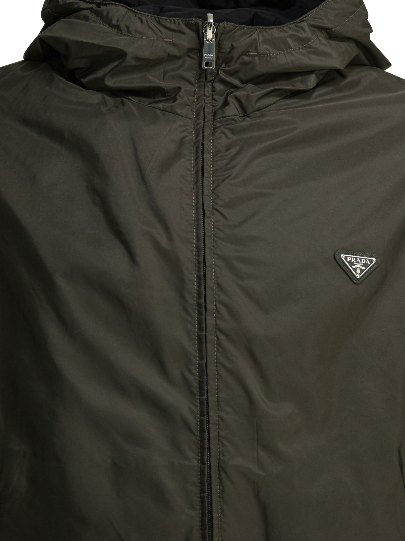 Prada Reversible Jacket With Logo