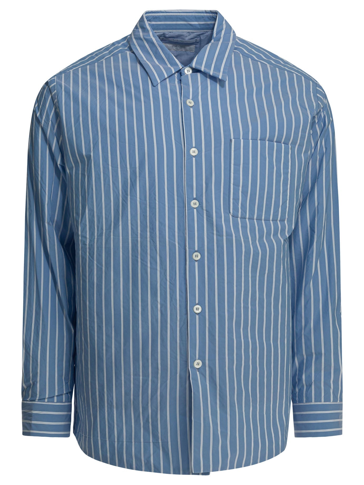 Prada Striped Overshirt Jacket