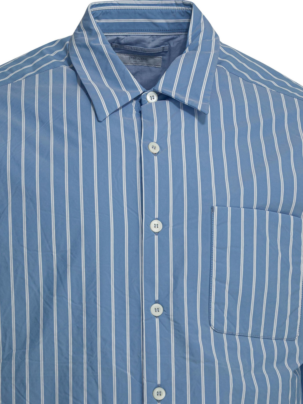 Prada Striped Overshirt Jacket