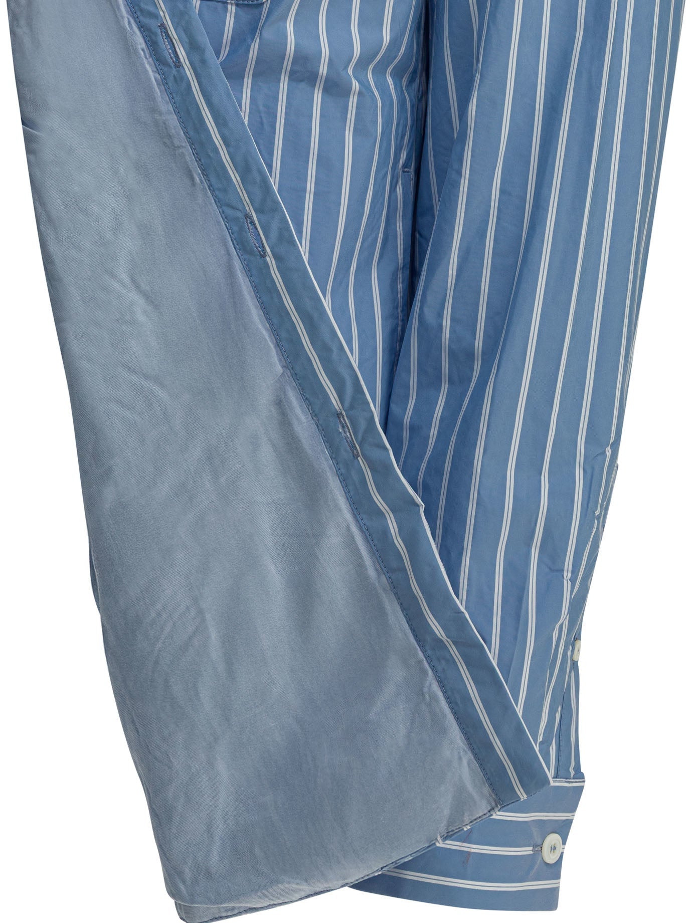 Prada Striped Overshirt Jacket