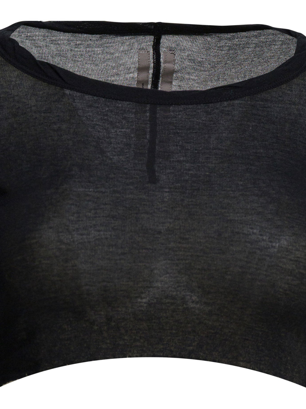 Rick Owens Long-sleeved Crop Top