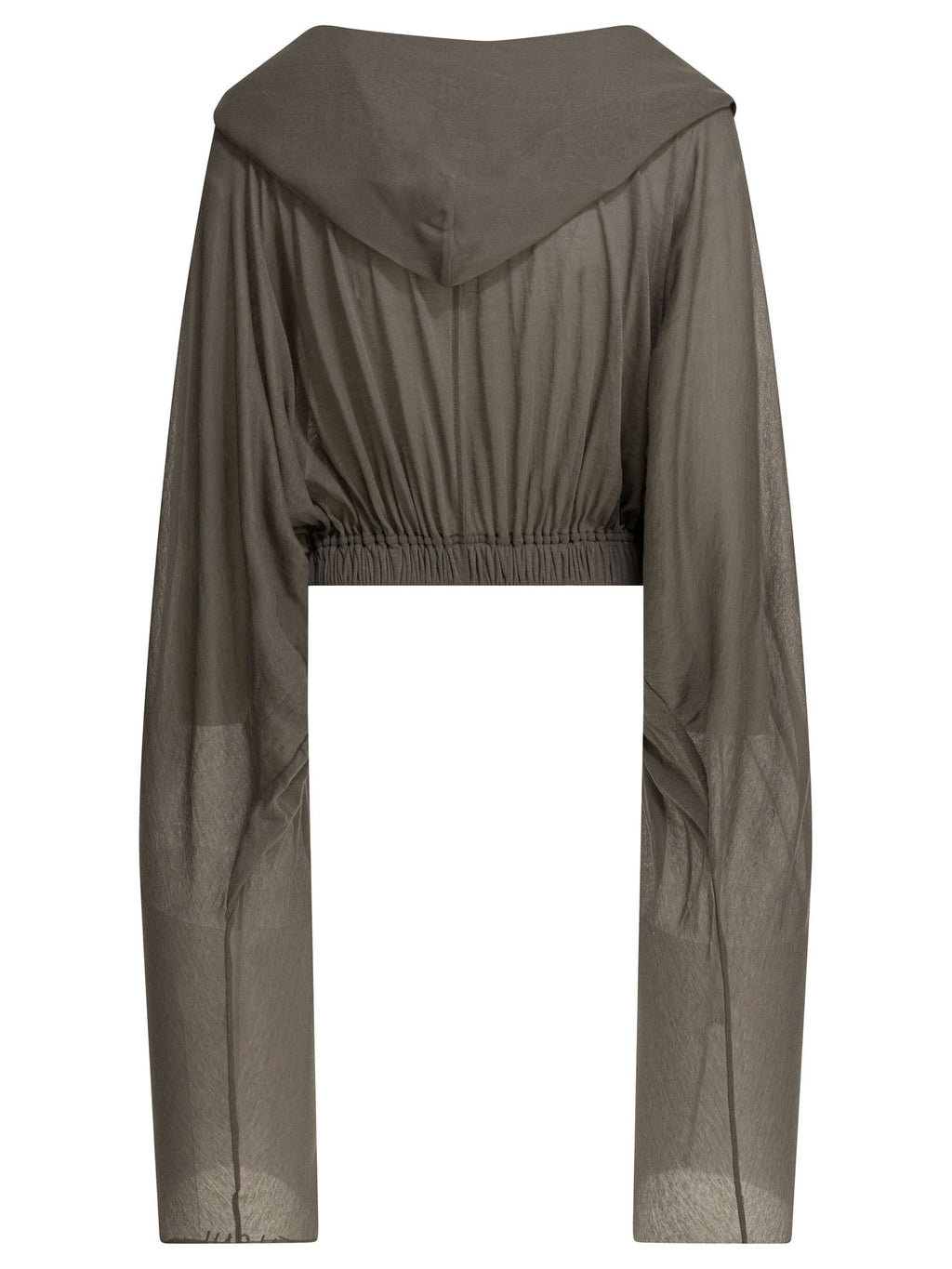 Rick Owens Cropped Hoodie