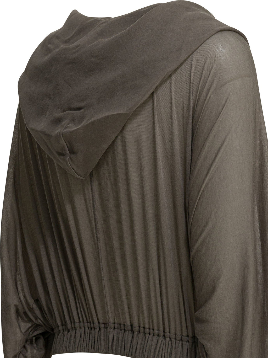 Rick Owens Cropped Hoodie