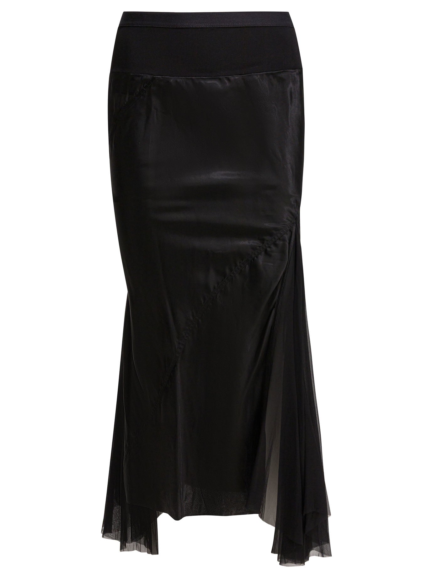 Rick Owens "bias" Midi Skirt
